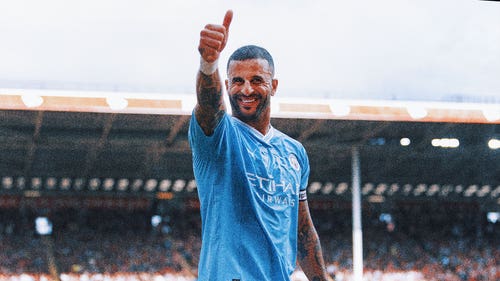 ENGLAND MEN Trending Image: Kyle Walker announces Manchester City extension with 'Wolf of Wall Street' parody